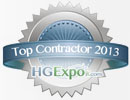 Top Contractor 2013 Home and Garden Show - HG Expo